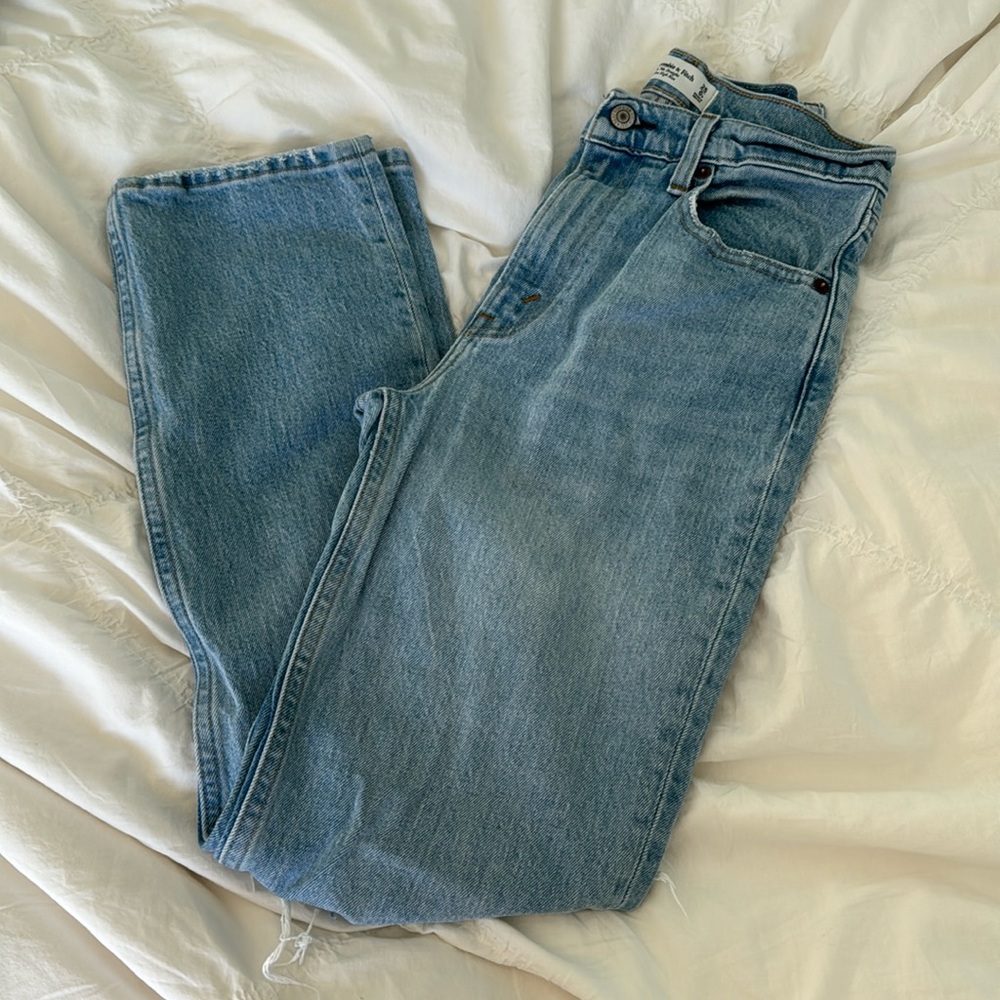 Abercrombie 90s ultra high rise jeans